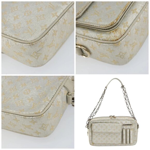 LOUIS VUITTON Monogram Shine Chain McKenna Bag Silver - Picture 10 of 15